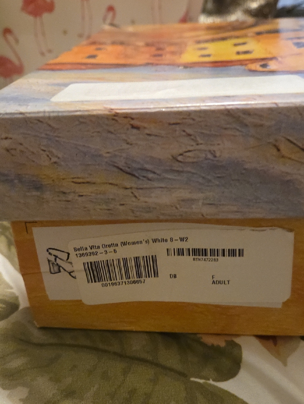 Bella Vita Gret5a White Strappy Slingback Heels, Size 8 NIB - Picture 6 of 6